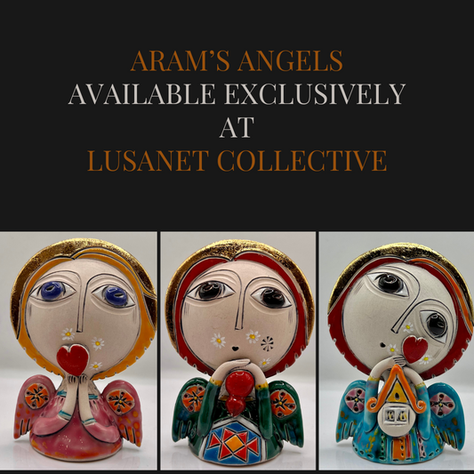 The Angelic Artistry of Aram Hunanyan: A Tale of Lusanet Collective's Representation