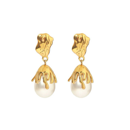 Baroque Pearl Earrings