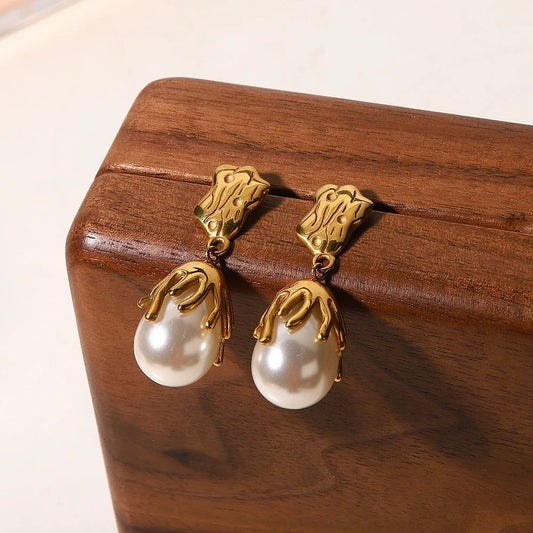 Baroque Pearl Earrings