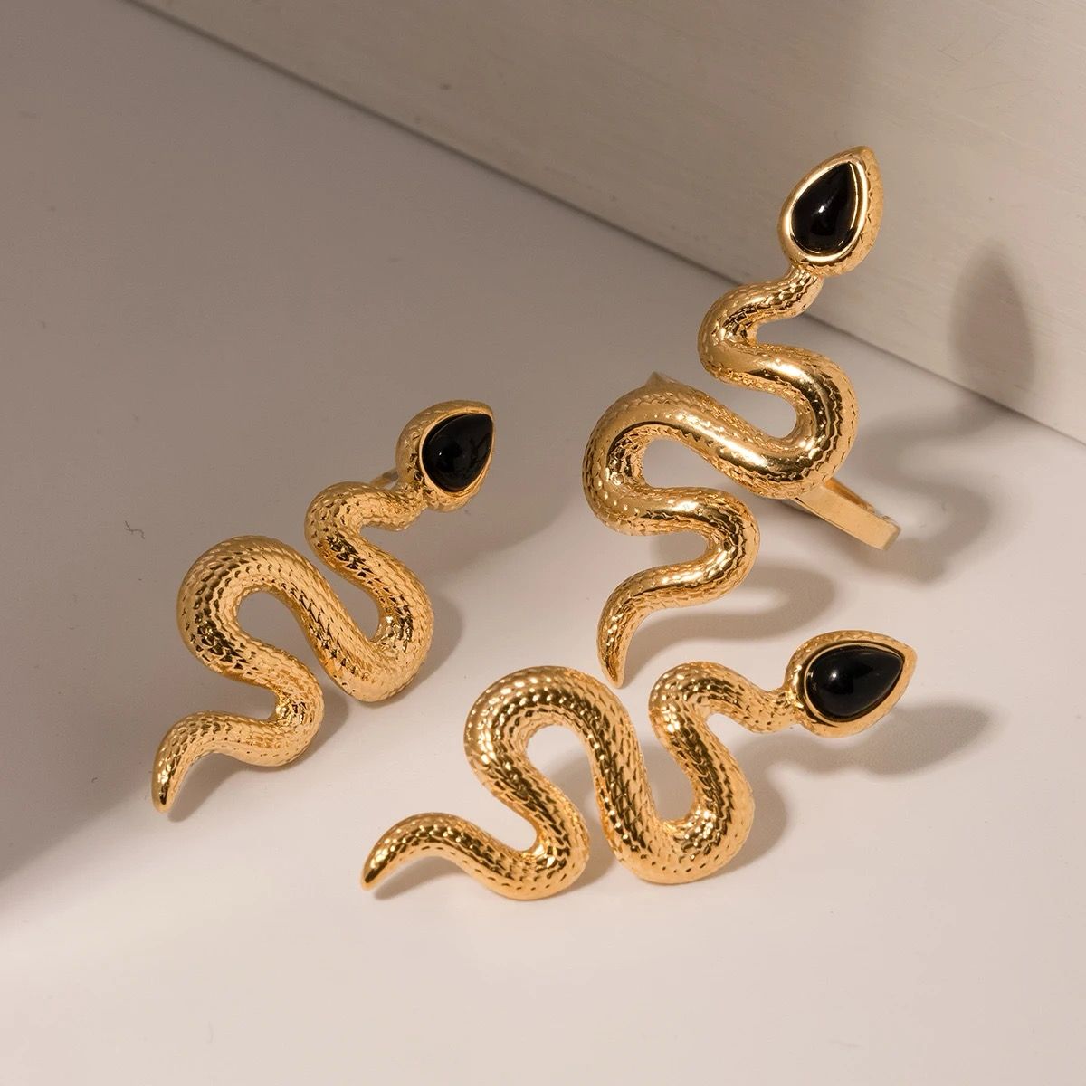 Gold Snake Ring