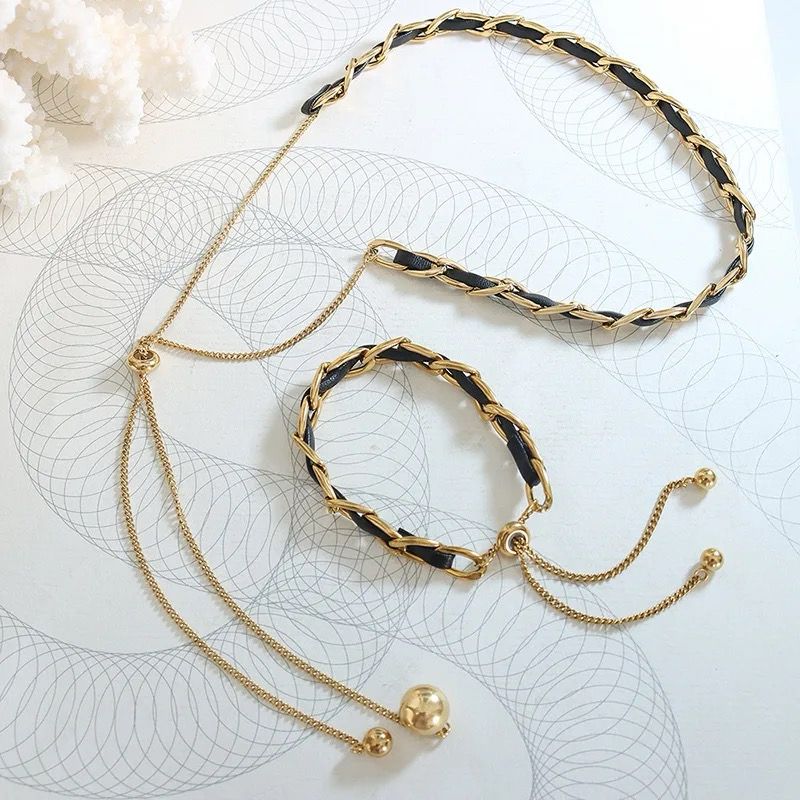 Chanel-Inspired Titanium Bracelet