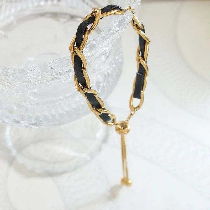 Chanel-Inspired Titanium Bracelet