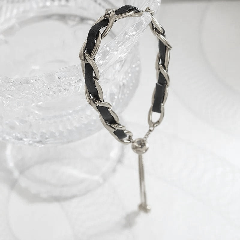 Chanel-Inspired Titanium Bracelet
