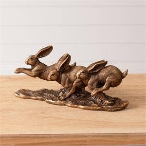Leaping Gold Hares (PC)