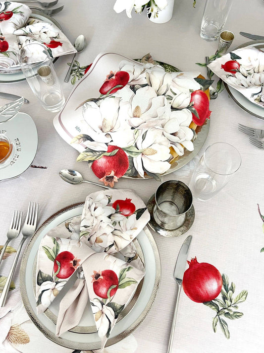 Pomegranate Easy-Care Napkins Set of 6
