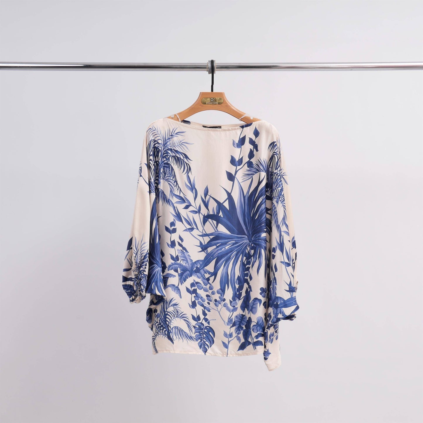 Camel Boat Neck Tunic