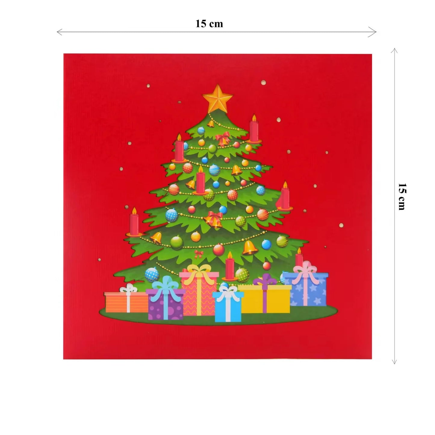 3D Pop-Up Christmas Tree Card