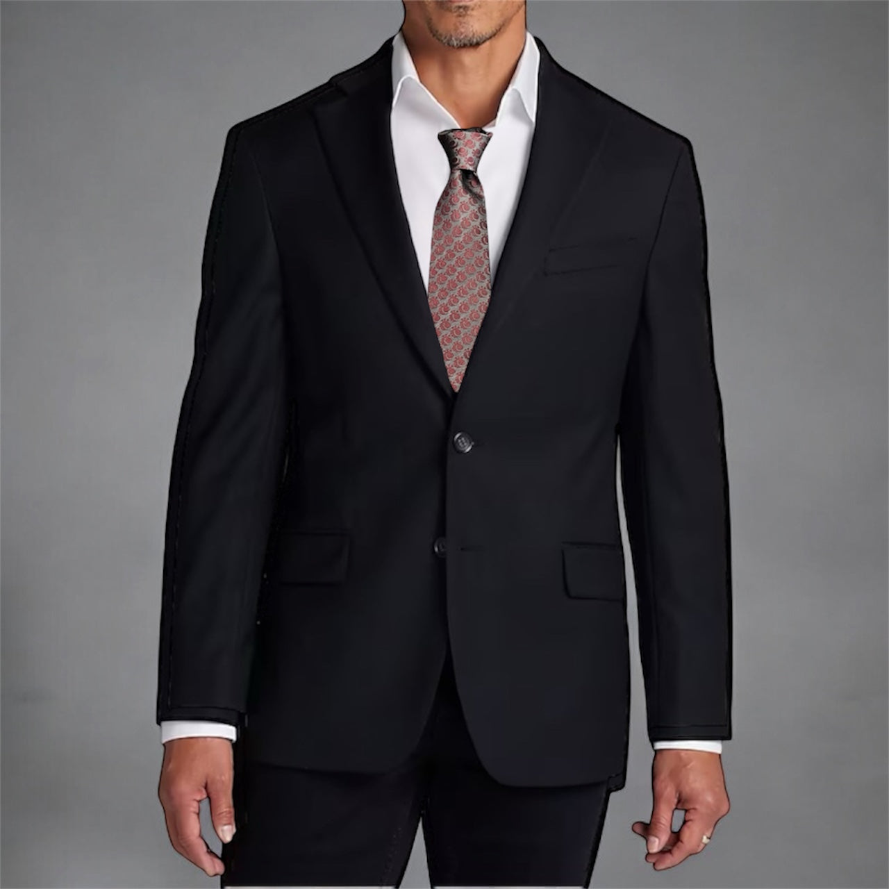 Crimson Elegance Grey & Burgundy