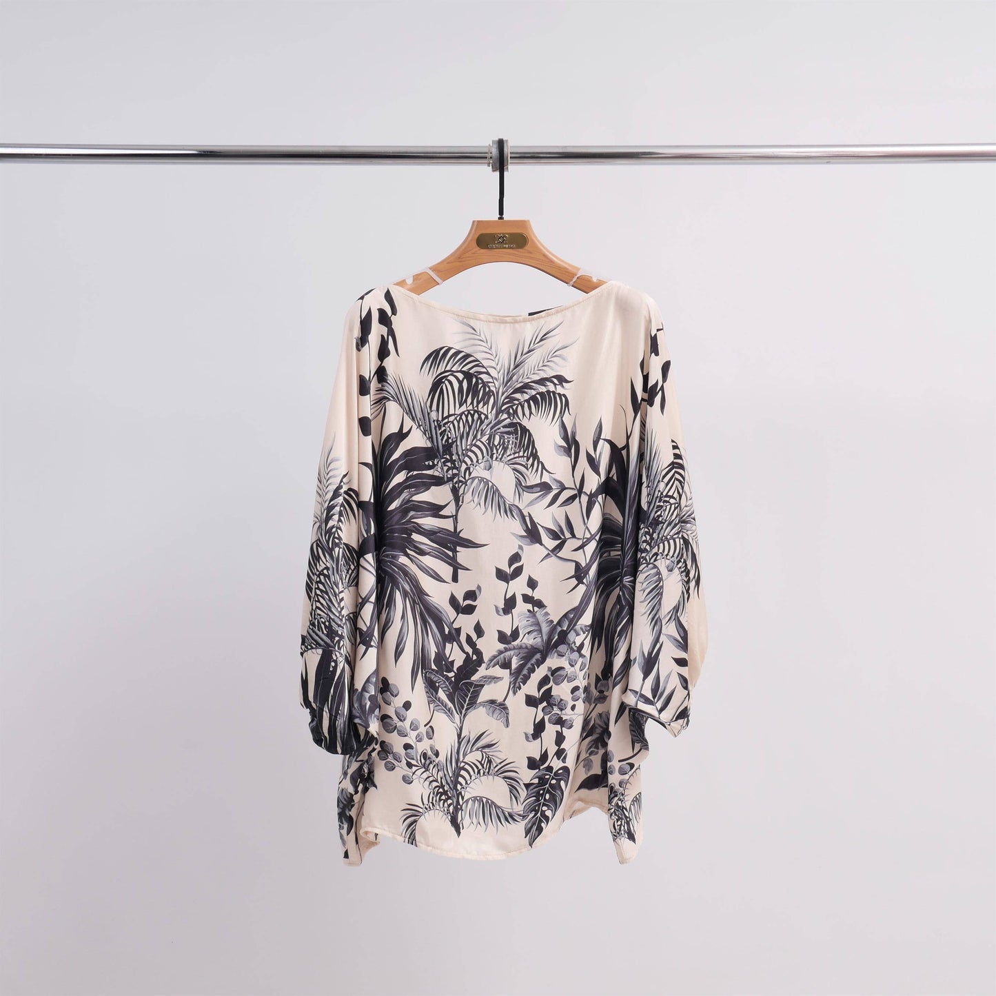 Camel Boat Neck Tunic