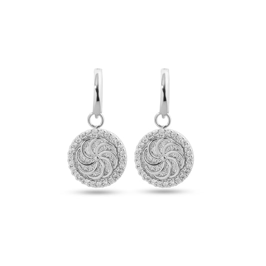 Eternity Earring silver