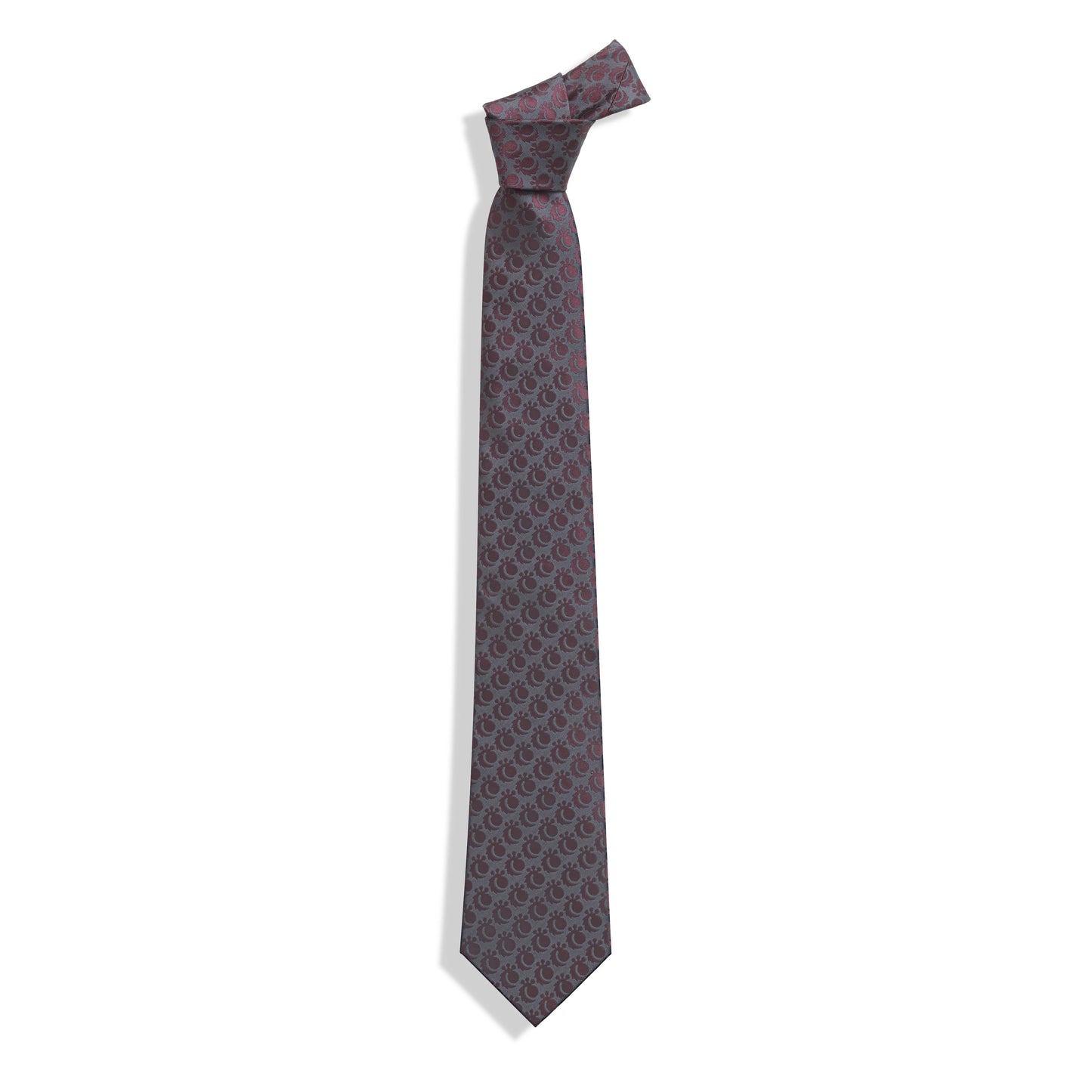 Crimson Elegance Grey & Burgundy