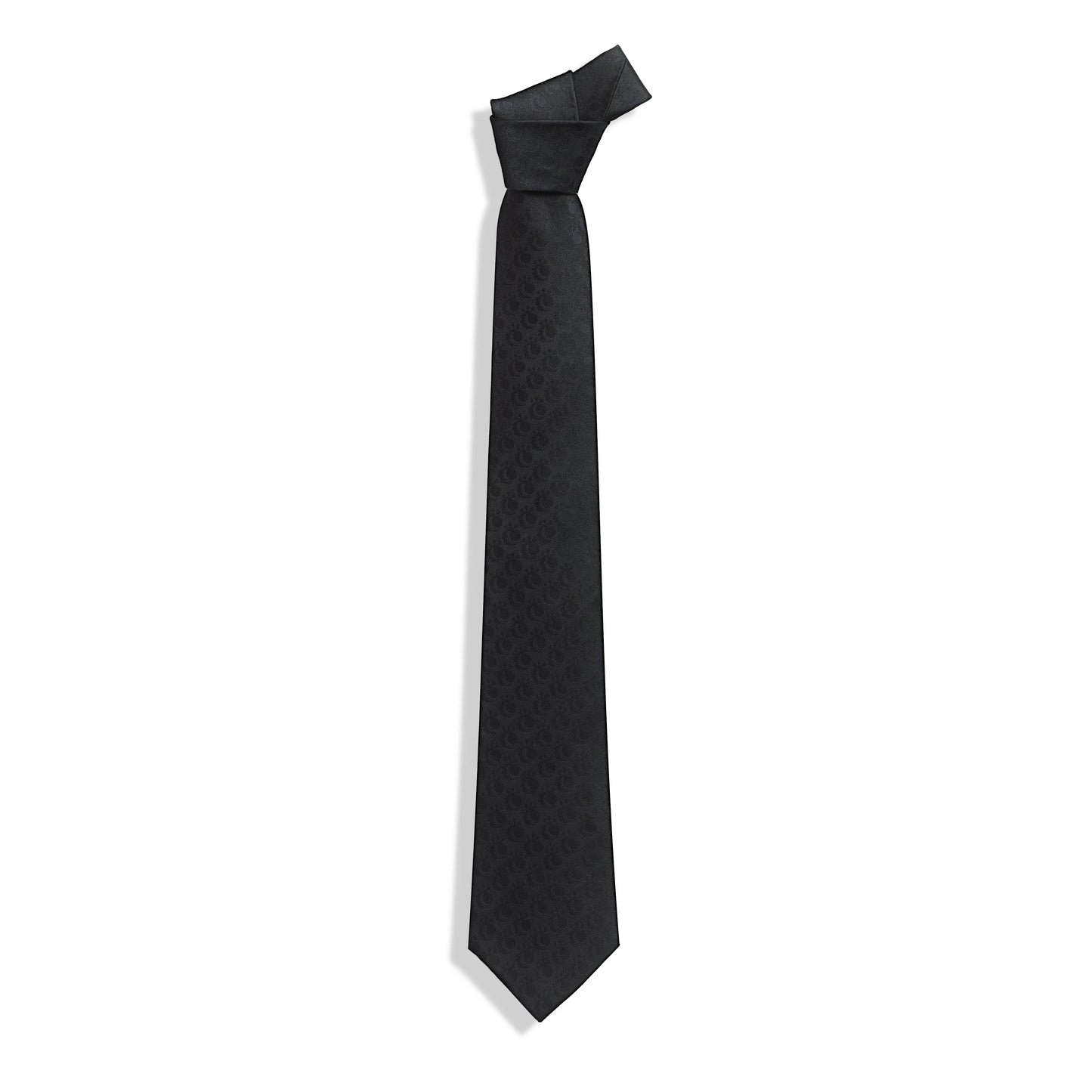 Crimson Elegance in Black