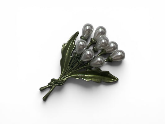 Pearl Blossom Bouquet Brooch