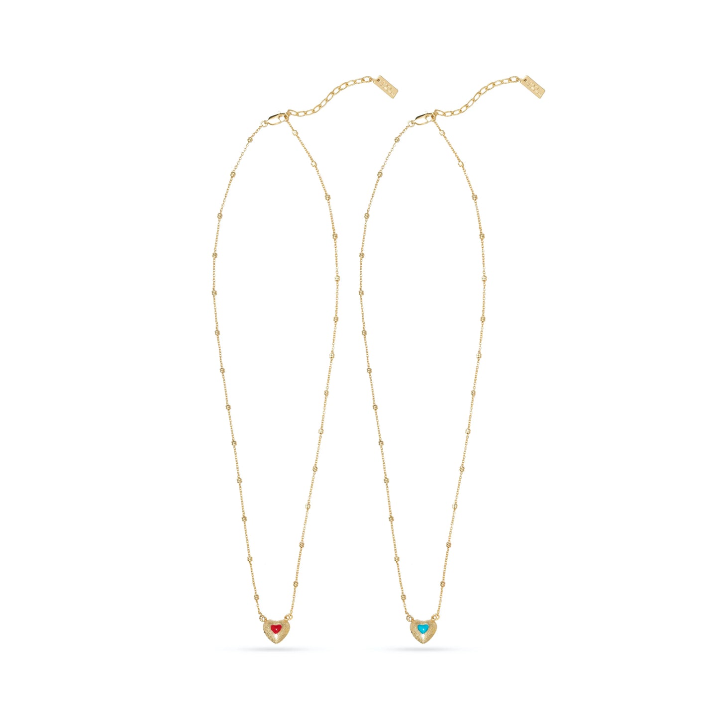 Double Heart Necklace