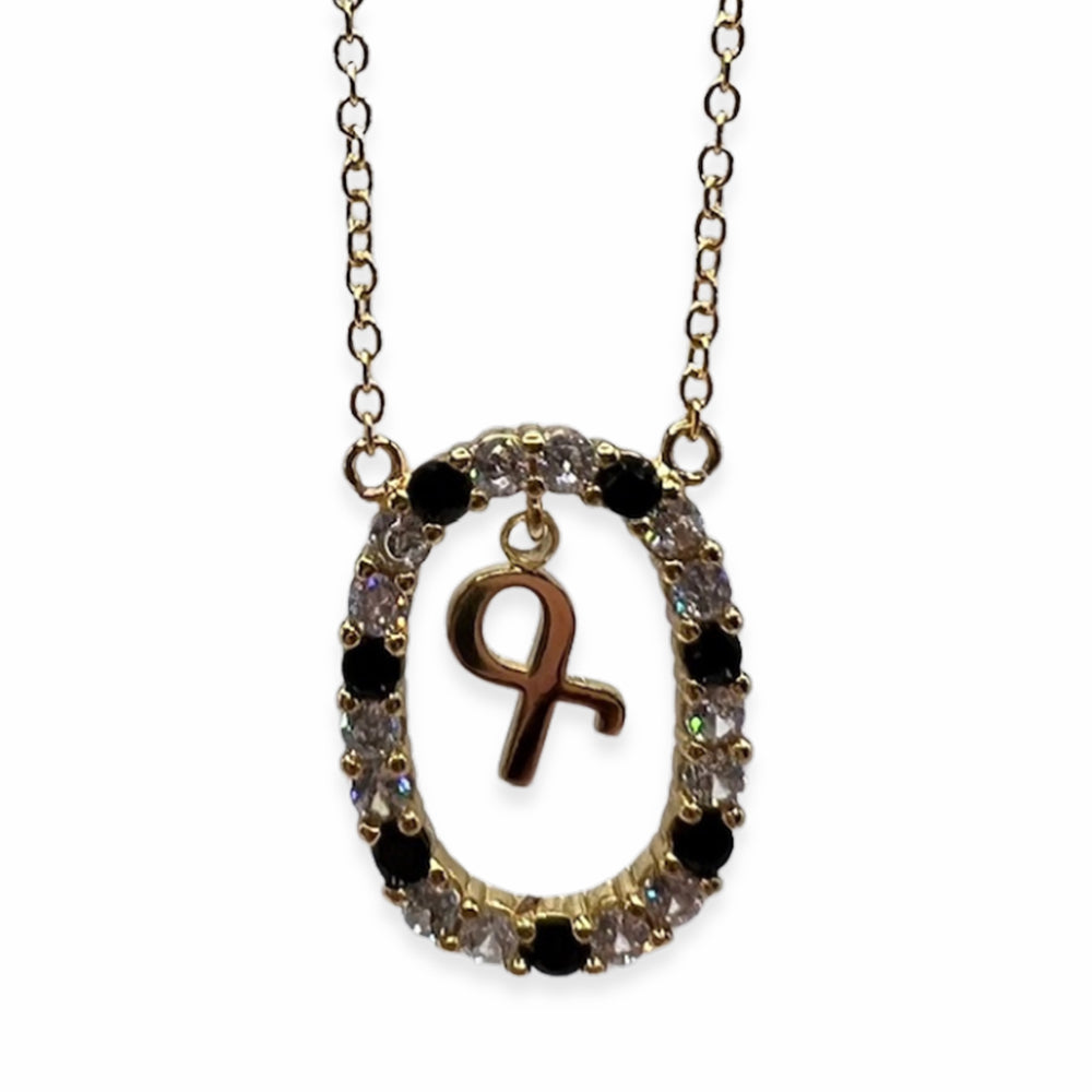 Armenian Elegance: Gold-Plated Initial Necklaces