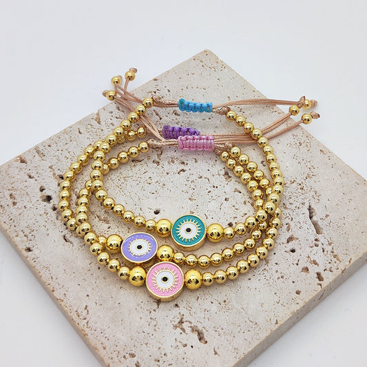 Evil Eye Beaded Bracelet