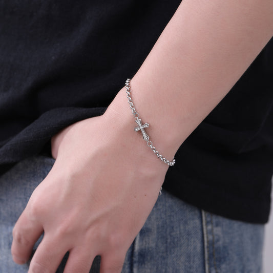 Heritage Cross Chain Bracelet