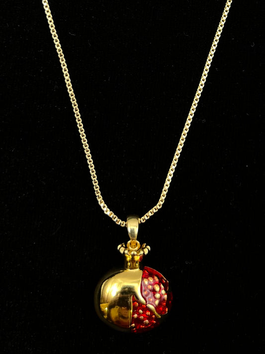 Red Pomegranate Necklace #2