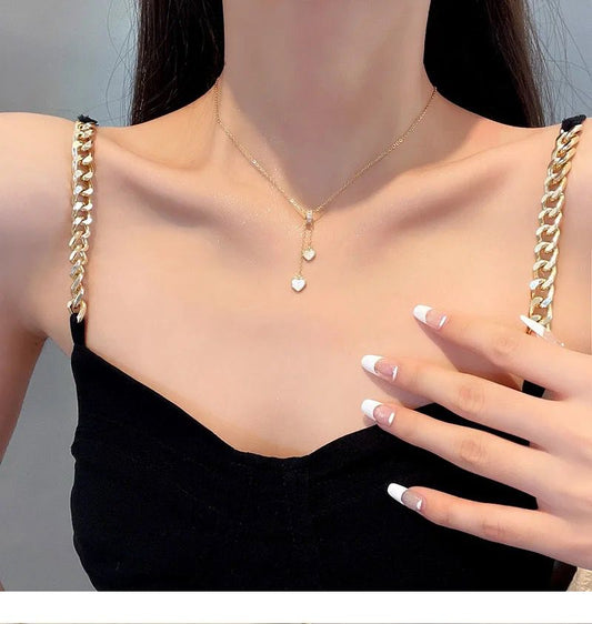 Double Hearts Necklace