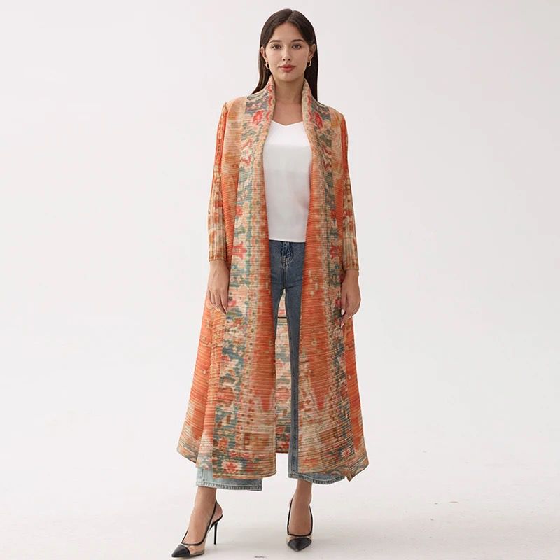 Antique Rug-Inspired Kaftan-Robe