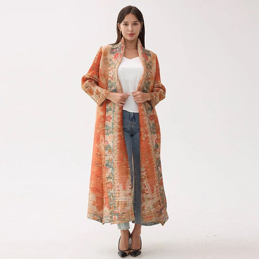 Antique Rug-Inspired Kaftan-Robe