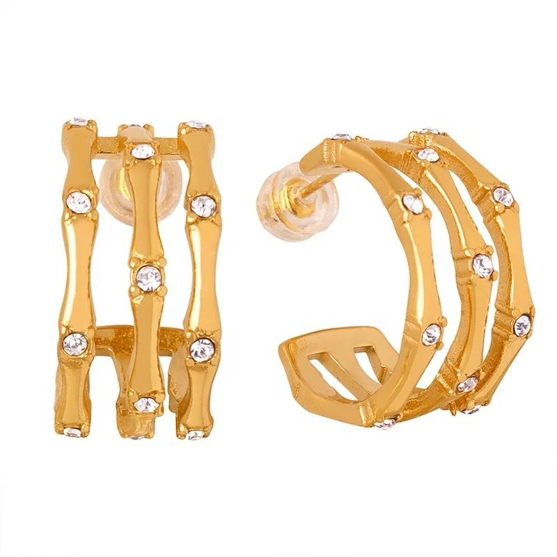 Bamboo Earrings