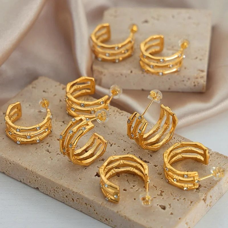 Bamboo Earrings
