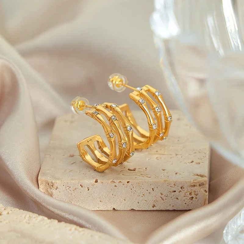 Bamboo Earrings