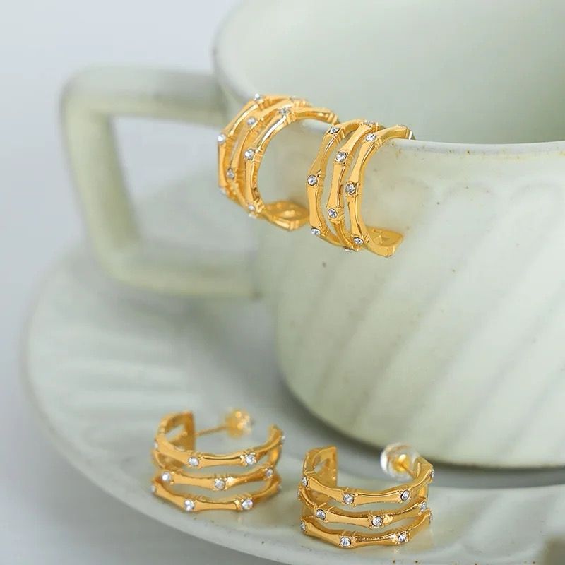 Bamboo Earrings