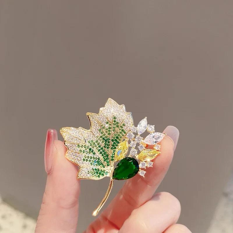 Autumn Foliage Brooch