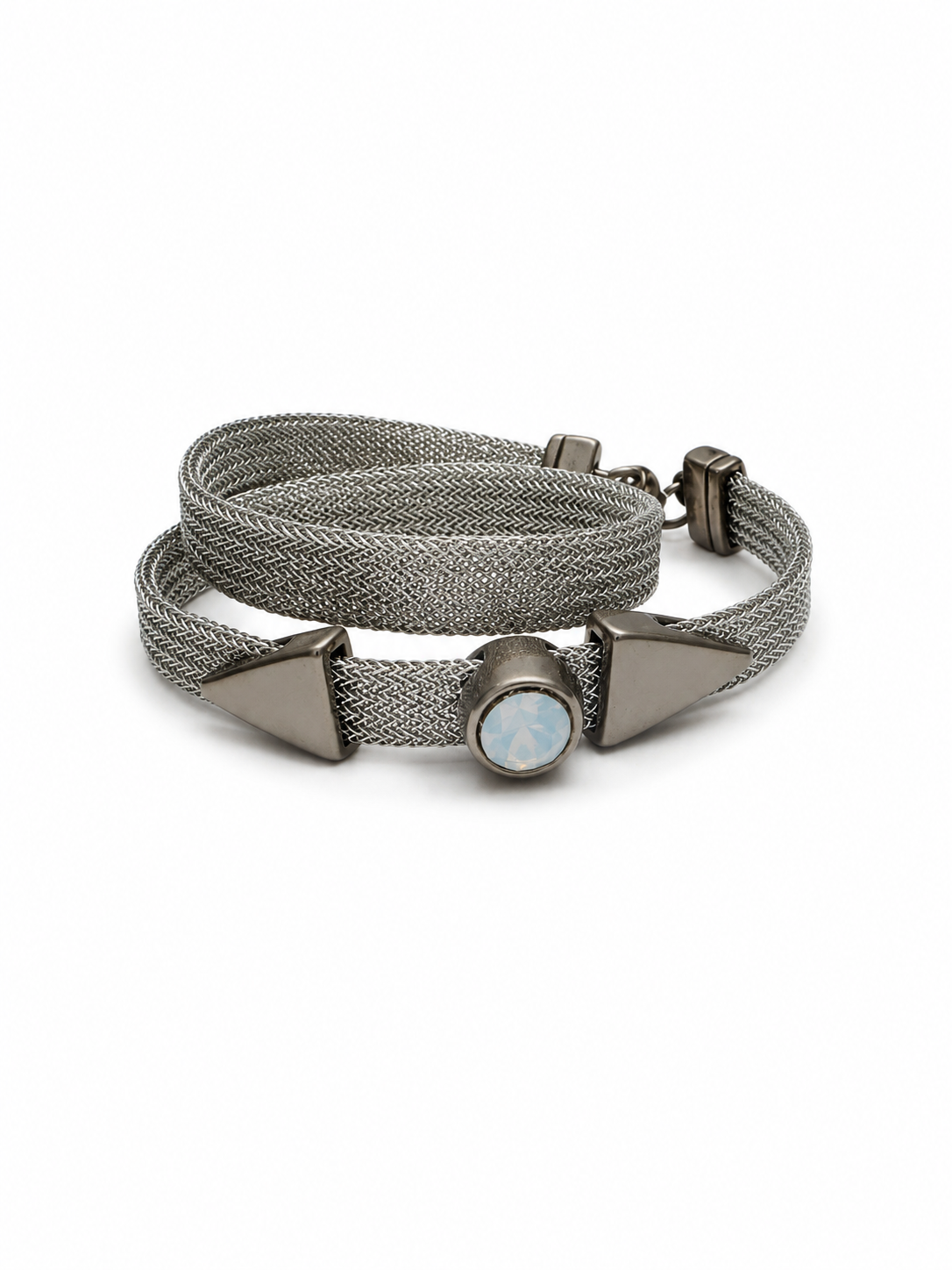 Silver wrap bracelet