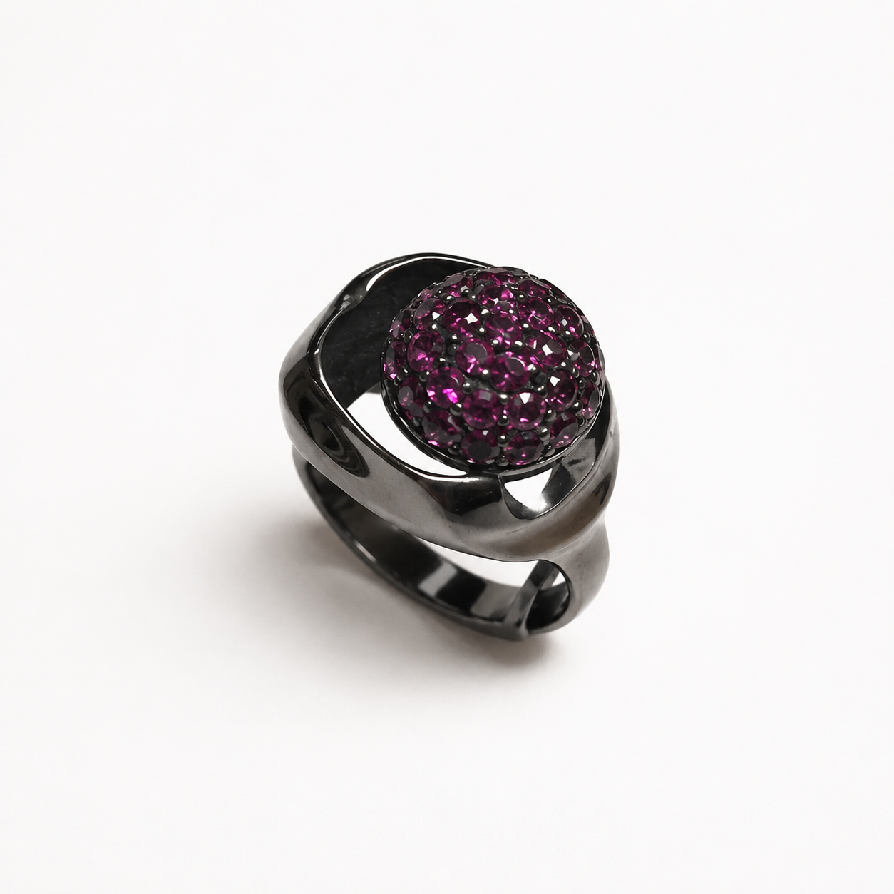 ink Pavé Statement Ring