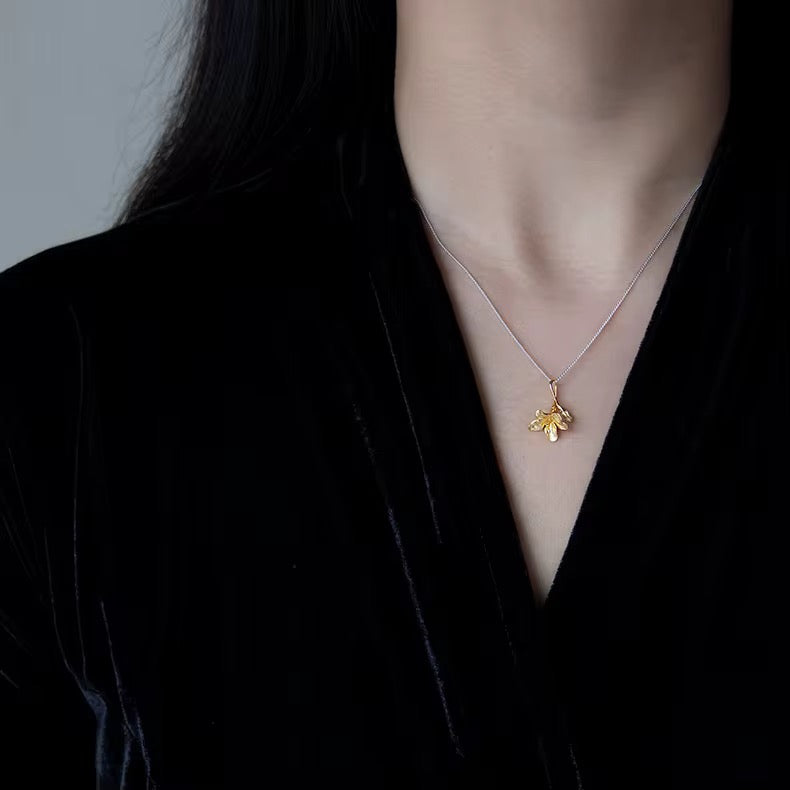 Falling Flower Necklace