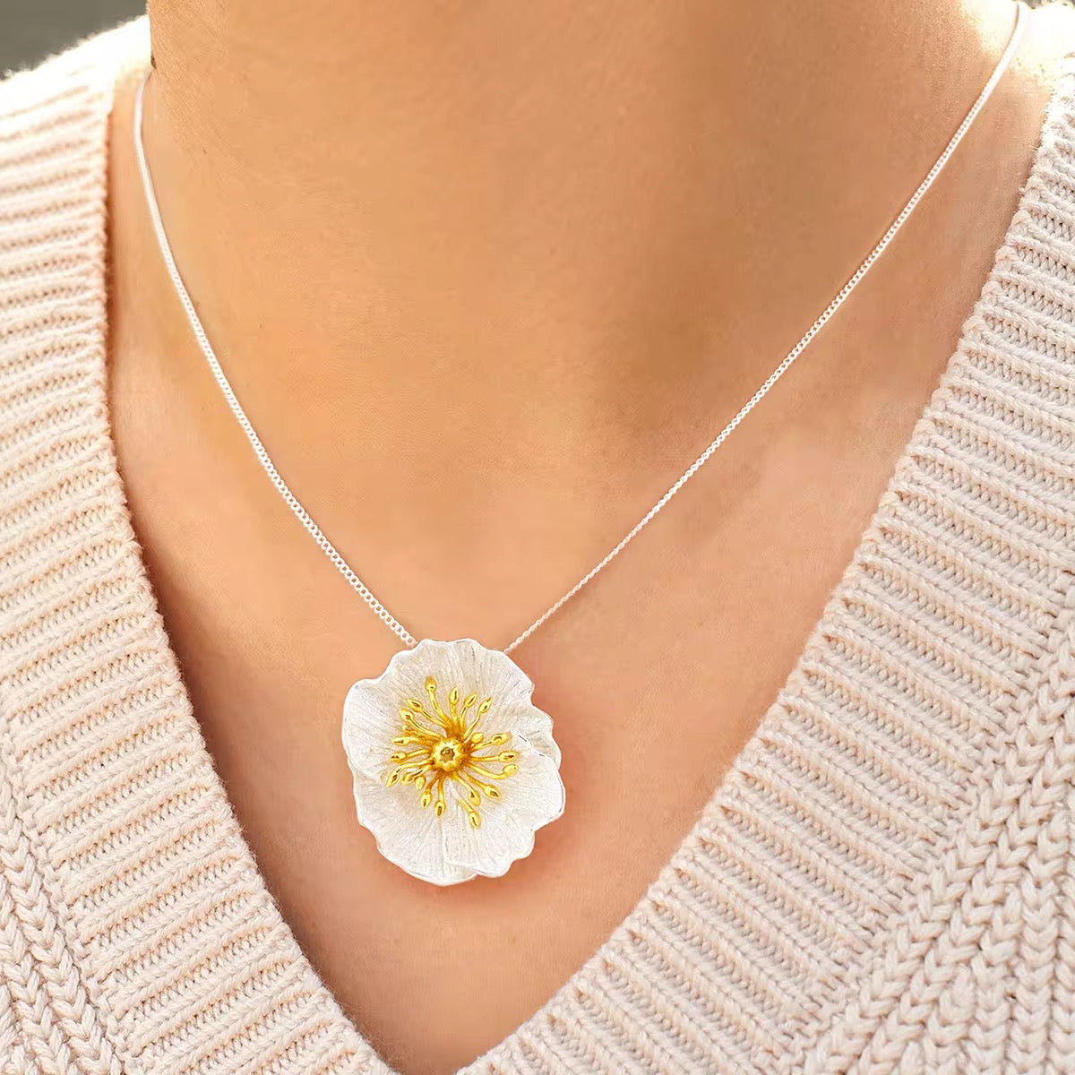 Pretty Petal Necklace