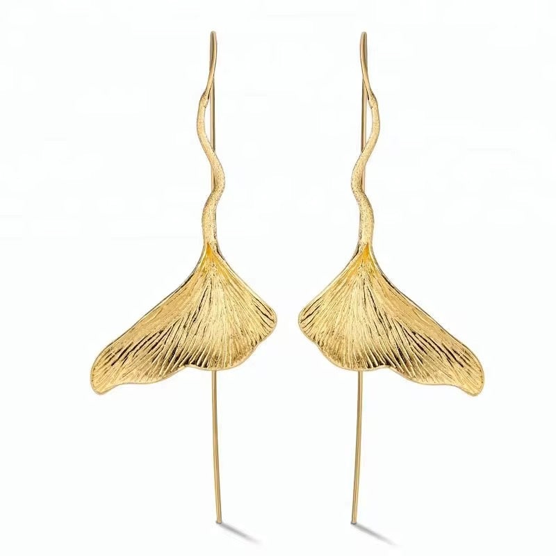 Flowing Floral Earrings