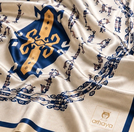 Armenian Heritage Alphabet Scarf