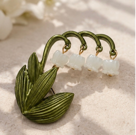 Lilly of the Valley Brooch