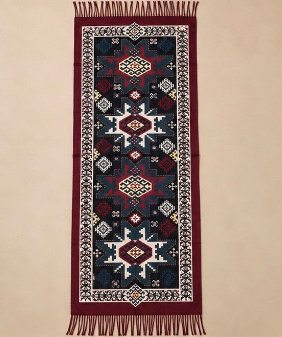 Armenian Heritage Geometric Cashmere Scarf