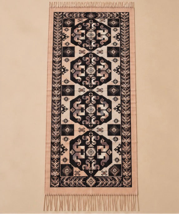 Armenian Heritage Medallion Cashmere Scarf