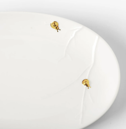 Ladybug Mini Oval Plates