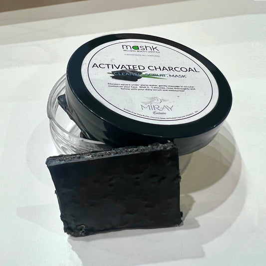 Activated Charcoal Cleansing Mask and Scrub