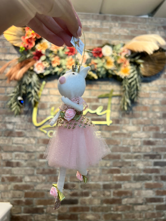 Mouse Princess Ornament