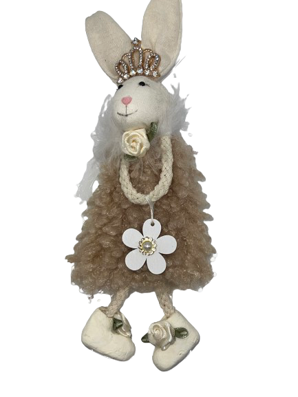 Fuzzy Bunny Ornaments #1