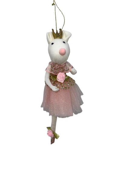 Mouse Princess Ornament