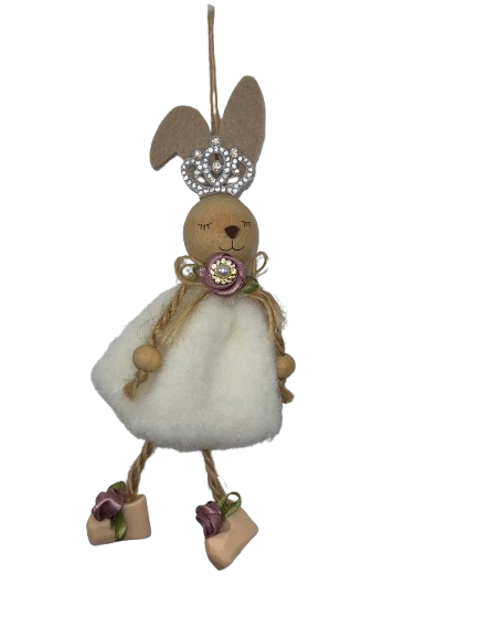 Bunny Ballerina Ornament #2