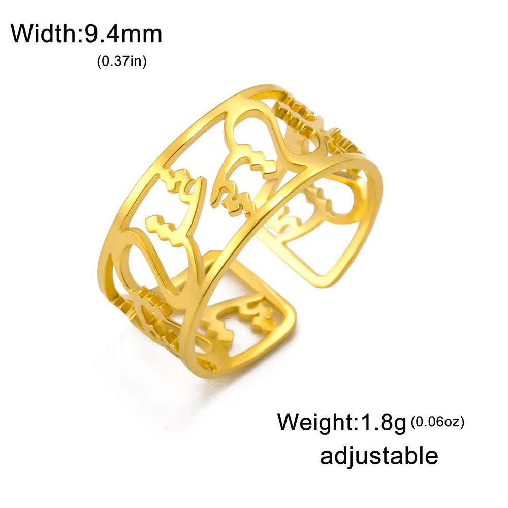Azizam Love Ring
