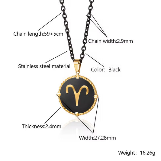 Celestial Zodiac Necklace