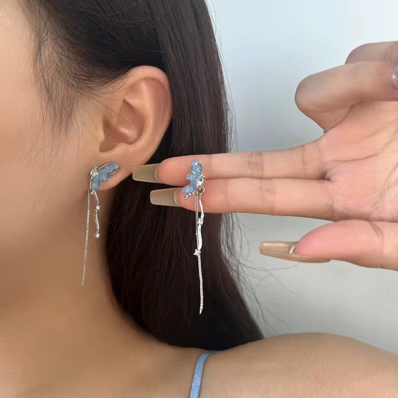 Butterfly Drop Earrings