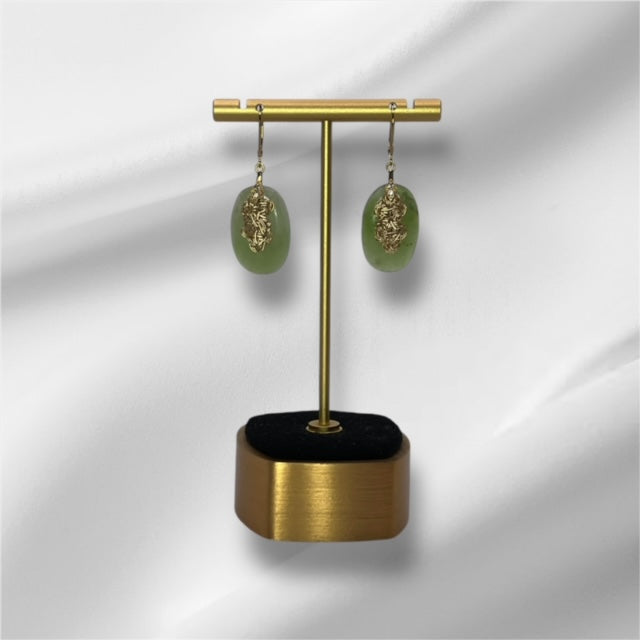 Nephrite Jade Earrings