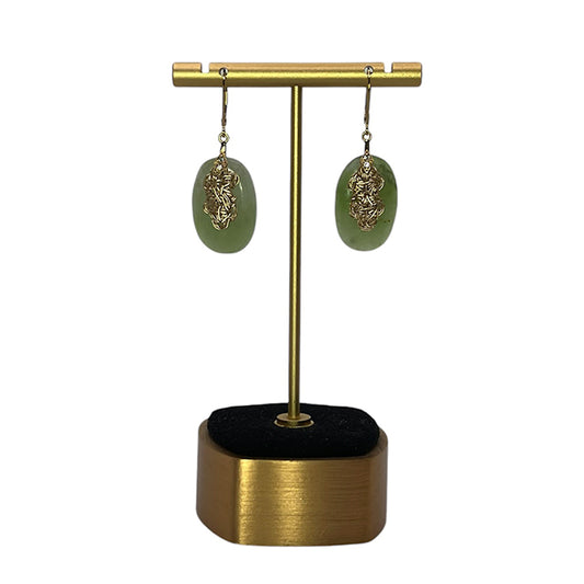 Nephrite Jade Earrings